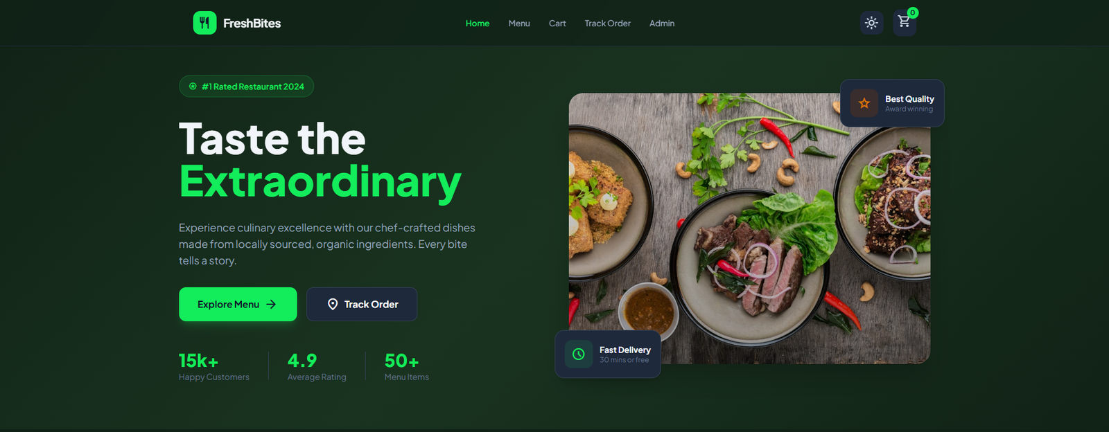 FreshBites Restaurant